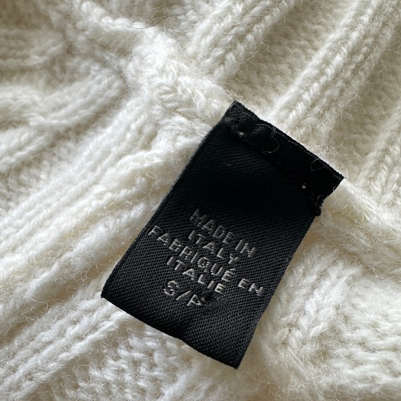 Wool mock neck sweater tunic dress - Picture 7 of 9